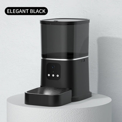 6L Smart Automatic Pet Feeder with HD Camera & WiFi App — Cats & Dogs