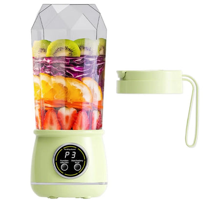 550ml Portable Wireless Blender — 10 Blades, USB-C, 3 Speed Digital Display