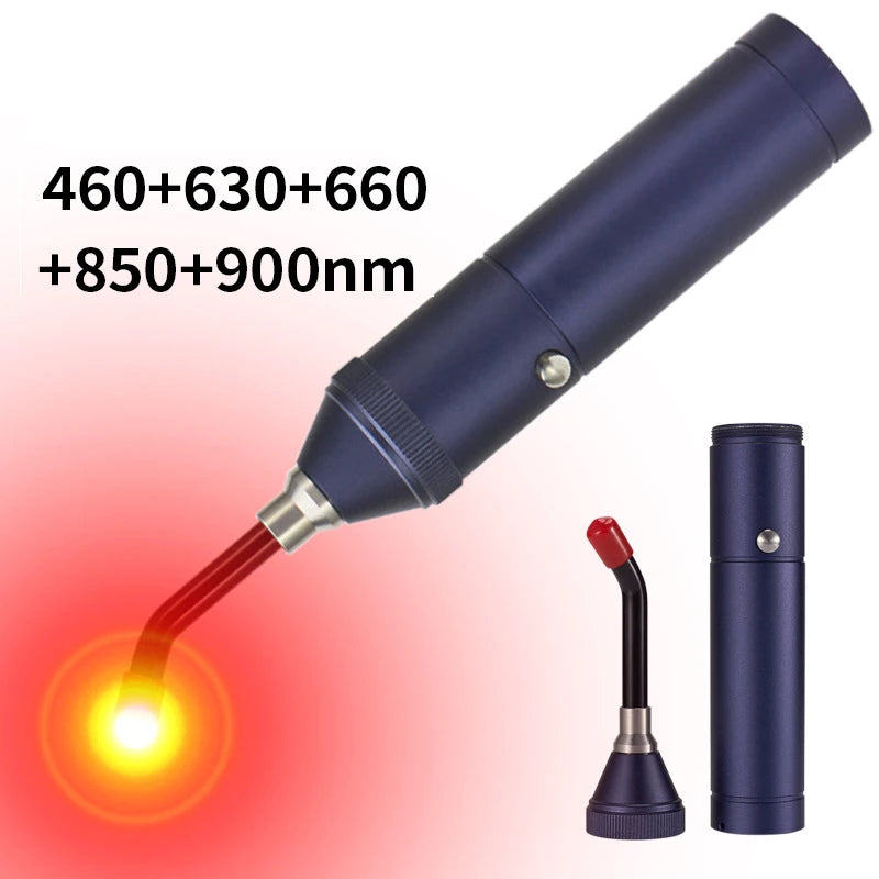 Lápiz de Luz Roja 3 en 1, Tratamiento para Fuegos y Aftas